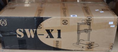 A boxed as new Artillery 3D Printrer - Sidewinder X1.