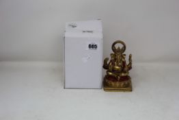 A quantity of boxed Puckator GAN06 Red Ganesh Statue (14cms).