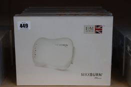 Five boxed as new E & M Active Maxburn Mini Slim Belt (RRP £137) https://emactive.com/em-active/