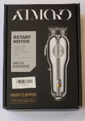 Five boxed as new Atmoko Professional Hair Clippers for Men (Model: BY079A).