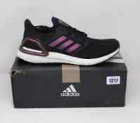 A pair of as new Adidas Ultraboost 20 (UK 10).