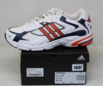 Two pairs of as new Adidas Response CL sneakers (UK 10).