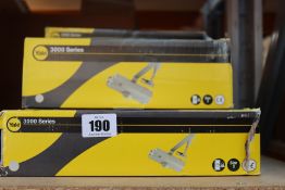 Six boxed Yale 3000 Series Standard Door Closers (Size 3).