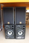 A pair of pre-owned Tibo Legacy 1+ speakers together with a pair of pre-owned Behringer MS20