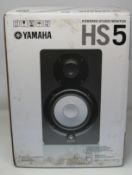 A boxed as new Yamaha HS5 Powered Studio Monitor.