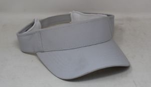 A quantity of as new Gold Headwear sun/golf visors in mist.