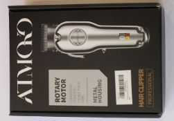 Five boxed as new Atmoko Professional Hair Clippers for Men (Model: BY079A).