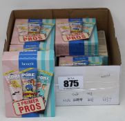 Eight as new Benefit 3 primer the pore professional (8 x 3 x 7.5ml).