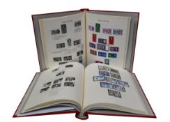 GB Mint stamp collection in three Windsor volumes including good early- Seahorses and Geo-vi Square,