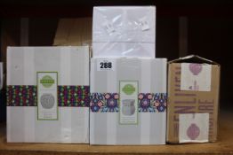 A quantity of Scentsy products to include Scentsy classic curve gloss mustard wax warmer, a