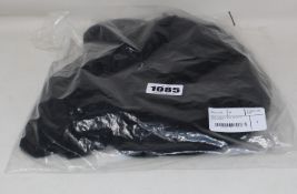 An as new Rokh Pour Femme Pret a Porter knot stretch high neck top in black (L - RRP £160).