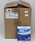 Four boxes of twenty four as new Bruxeeze Bed Rails (Two bite splints per pack, soft and