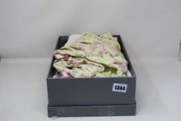 Three items of as new House of CB London clothing; a Tommy off white oversized crew neck