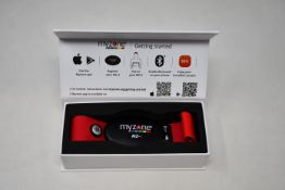 Two boxed as new Myzone MZ-3 Heart Rate Monitors.
