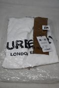 An as new Burberry logo print T-shirt (M - RRP £290).