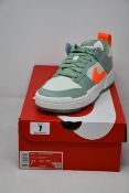 A pair of women's as new Nike Dunk Low Disrupt trainers (UK 5).