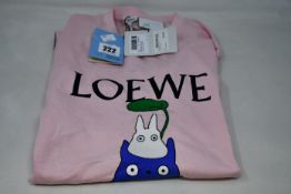 An as new Loewe Studio Ghibli Totoro Family T-shirt (S - RRP £275).