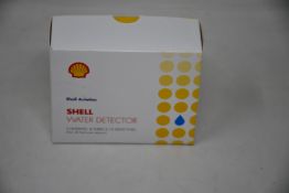 Five boxes of as new Shell Water Detector Capsules (8 tubes with 10 capsules per tube each box,