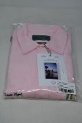 Sixteen women's as new Desmond & Dempsey L'Oiseau Royal Embroidery Pink lounge shirts (All S).