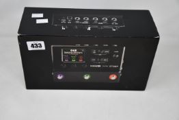 A boxed as new Line 6 HX Stomp Compact Professional Guitar Processor.