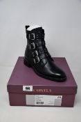 A pair of as new Carvela black ankle boots (EU 38 - RRP £150).