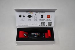 Two boxed as new Myzone MZ-3 Heart Rate Monitors.