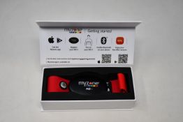 Two boxed as new Myzone MZ-3 Heart Rate Monitors.