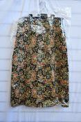 An as new Celine Paris flower tapestry skirt (Size 40 - RRP £810).