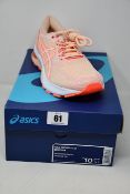A pair of women's as new Asics Gel-Nimbus 21 trainers (UK 8).
