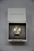 A ladies as new Michael Kors Darci watch in gold (MK3191).