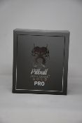 A boxed as new Pitbull Skull Shaver gold pro.