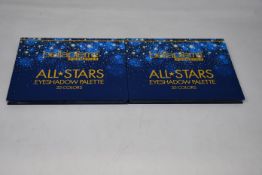 Six boxed as new Bellapierre Cosmetics All Stars Eyeshadow Palettes (35 colours).