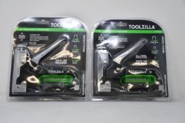 Ten as new Toolzilla 3-in-1 Heavy Duty Staple Guns TZ31PRO.