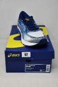 A pair of as new Asics Gel-Nimbus 21 trainers (UK 8).