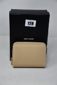 An as new Saint Laurent purse (RRP €425).