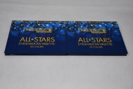Six boxed as new Bellapierre Cosmetics All Stars Eyeshadow Palettes (35 colours).