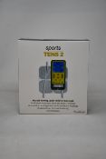 Three boxed as new TensCare Sports Tens 2 muscle toning, pain relief and massage units.