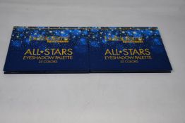 Six boxed as new Bellapierre Cosmetics All Stars Eyeshadow Palettes (35 colours).
