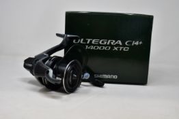 A boxed as new Shimano Ultegra CI4+ 14000 XTC Fishing Reel.
