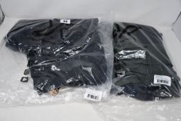 Two pairs of as new Revolution Race Nordwand pants (Women's XXL and men's L).