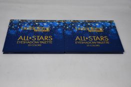 Six boxed as new Bellapierre Cosmetics All Stars Eyeshadow Palettes (35 colours).