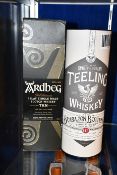A Teeling Brabazon Bottling Irish single malt whiskey (700ml) and an Ardbeg 10yr The Ultimate