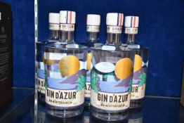 Five Gin D'azur gin Mediterranean (700ml) (Over 18s only).
