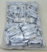 Five hundred as new Samsung EHS61ASFWE 3.5 mm Earphones with Mic in White.