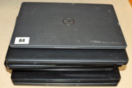Six pre-owned Dell Latitude laptops sold for parts; 1 x 7400 (damaged screen and casing) and 1 x