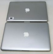 Two pre-owned Apple MacBook Pro 13