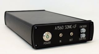 A pre-owned Acoustic Control Systems A1560 SONIC-LF OEM Ultrasonic Pulser/Receiver Electronic