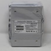 A boxed as new Comport CNGE2FE8MSPOE+ 10-Port PoE+ Environmentally Hardened Managed Ethernet