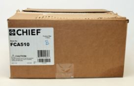 Two boxed as new Chief FCA510 Media Player Enclosures (Boxes opened).