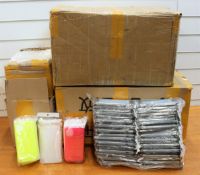 A large quantity of assorted as new mobile phone cases.